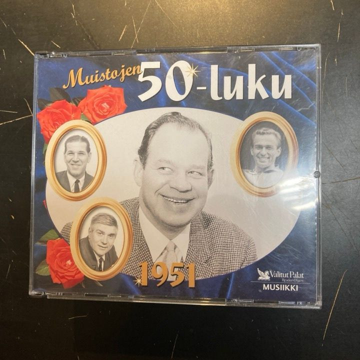 V/A - Muistojen 50-luku (1951) 3CD (VG+/M-)